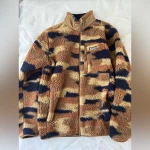 Columbia Camo Sherpa fleece, size m